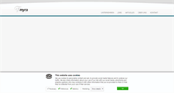 Desktop Screenshot of myra-group.de